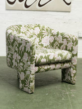 Load image into Gallery viewer, Green Floral Club Chair