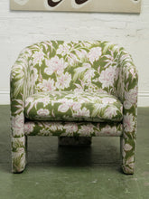 Load image into Gallery viewer, Green Floral Club Chair