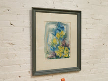 Load image into Gallery viewer, 1960’s Mid Century Painting of wild flowers
