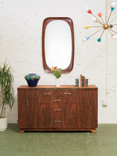 Load image into Gallery viewer, Wood Sculptural Large Mirror