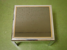 Load image into Gallery viewer, Chrome 1970’s Coffee Table Square