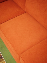 Load image into Gallery viewer, Diana Sofa in Groove Rust