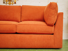 Load image into Gallery viewer, Diana Sofa in Groove Rust