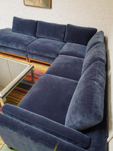 Load image into Gallery viewer, Lisette Sectional Amici indigo