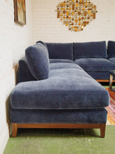 Load image into Gallery viewer, Lisette Sectional Amici indigo