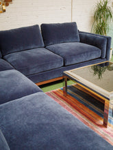 Load image into Gallery viewer, Lisette Sectional Amici indigo