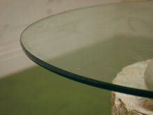 Load image into Gallery viewer, Postmodern Tessellated Mactan Stone Small Coffee Table by Magnussen Ponte 1980’s