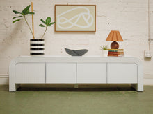 Load image into Gallery viewer, White Waterfall Credenza