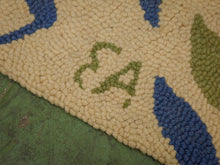 Load image into Gallery viewer, Evelyn Ackerman Hooked Wool Textile Prancing Horse