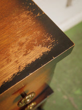 Load image into Gallery viewer, 1950’s Tobacco finish Highboy Dresser by Basset
