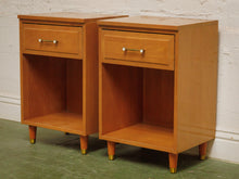 Load image into Gallery viewer, La Period Vintage Nightstands pair