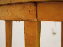 Load image into Gallery viewer, Burlwood Round VIntage Dining Table
