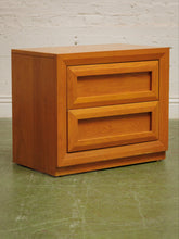 Load image into Gallery viewer, 2 drawer Nightstand