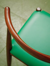 Load image into Gallery viewer, Scandi Dining Chair in Kelly Green