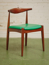 Load image into Gallery viewer, Scandi Dining Chair in Kelly Green