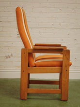 Load image into Gallery viewer, Vintage Oak 1970s Chairs New upholstery