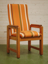 Load image into Gallery viewer, Vintage Oak 1970s Chairs New upholstery
