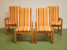 Load image into Gallery viewer, Vintage Oak 1970s Chairs New upholstery