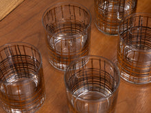 Load image into Gallery viewer, Gold and Black Cocktail Glasses