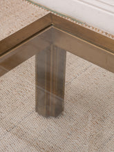 Load image into Gallery viewer, 1970’s Mastercraft Brass Coffee Table