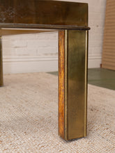Load image into Gallery viewer, 1970’s Mastercraft Brass Coffee Table