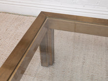 Load image into Gallery viewer, 1970’s Mastercraft Brass Coffee Table