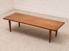 Load image into Gallery viewer, Rustic wood mid-century Coffee Table