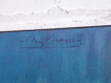 Load image into Gallery viewer, LARGE PICASSO BLUE PERIOD ORIGINAL GALLERY POSTER PABLO PICASSO