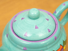 Load image into Gallery viewer, Laurel Burch ceramic teapot Five Whimsical Cats