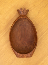 Load image into Gallery viewer, Pineapple Vintage Monkey wood Bowl
