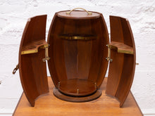 Load image into Gallery viewer, Vintage cocktail barrel bar