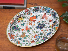 Load image into Gallery viewer, English Vintage Floral Tray
