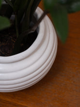 Load image into Gallery viewer, Bulbous White Vase