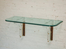 Load image into Gallery viewer, Mid Century Acrylic Shelf