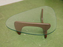 Load image into Gallery viewer, Dark Brown Amoeba Coffee Table