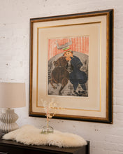 Load image into Gallery viewer, (L'Acrobate by Graciela Rodo Boulanger Lithograph Framed