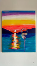 Load image into Gallery viewer, Sunset at the Winery Painting