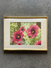 Load image into Gallery viewer, Pink Flowers Water Color, Framed
