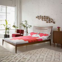 Load image into Gallery viewer, Wayan Dark Wood Bed Frame