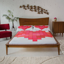 Load image into Gallery viewer, Wayan Dark Wood Bed Frame