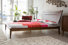 Load image into Gallery viewer, Wayan Dark Wood Bed Frame