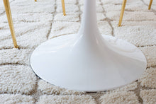 Load image into Gallery viewer, Daisy Faux Marble 48 in Oval Dining Table