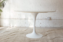 Load image into Gallery viewer, Daisy Faux Marble 48 in Oval Dining Table