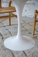 Load image into Gallery viewer, Daisy Faux Marble 28 in Cafe Table, White