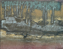 Load image into Gallery viewer, Into the Woods, Printmake Painting Framed