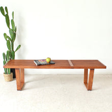 Load image into Gallery viewer, Sol Slatted Bench