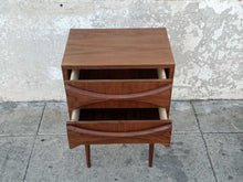Load image into Gallery viewer, Sculpted Nightstand in American Walnut