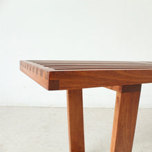 Load image into Gallery viewer, Sol Slatted Bench