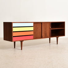 Load image into Gallery viewer, Ombré Media Console in Rainbow