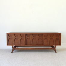 Load image into Gallery viewer, Scandinavian Walnut Credenza by Sunbeam Vintage